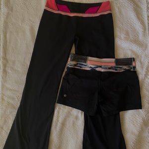 2X1 Lululemon Leggins and Shorts